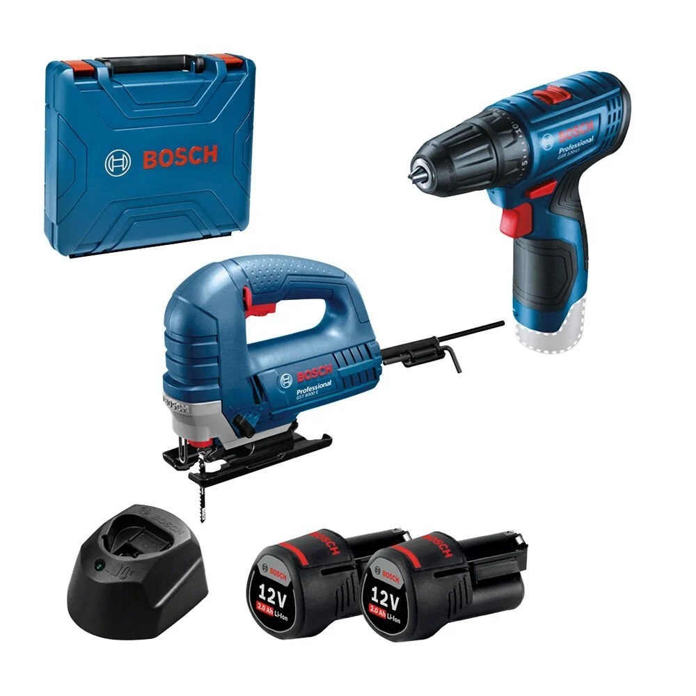 BOSCH GST 8000 E  GSR 120-LI İkili Set