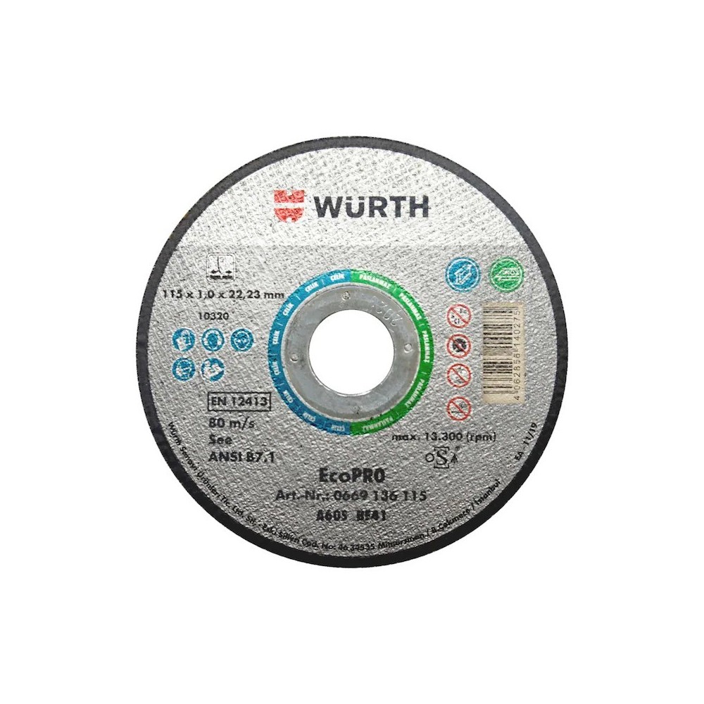 WÜRTH KESME TAŞI ECOPRO