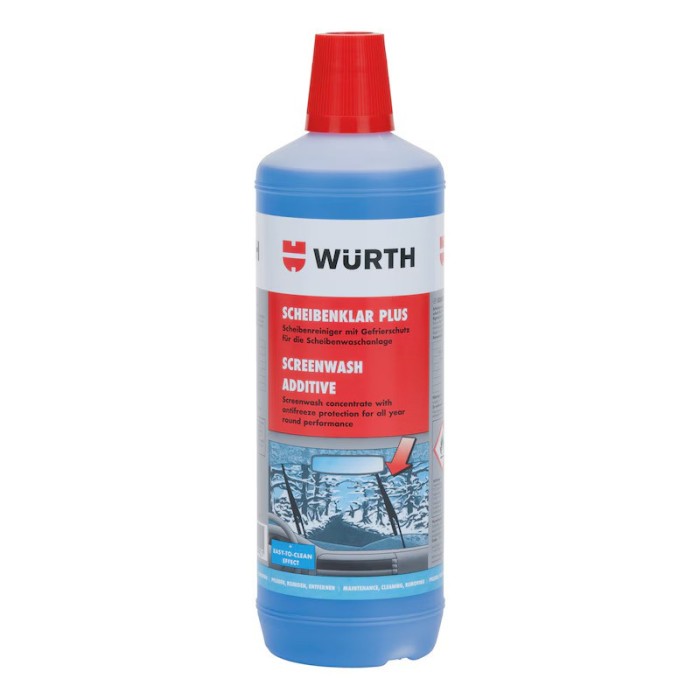 Würth Cam temizleme Suyu Plus