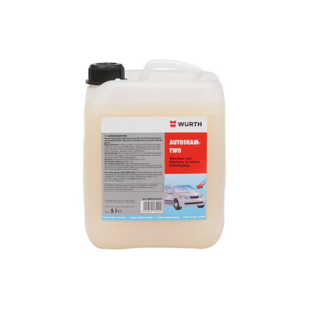 Würth Araç şampuanı Autosham Würth 