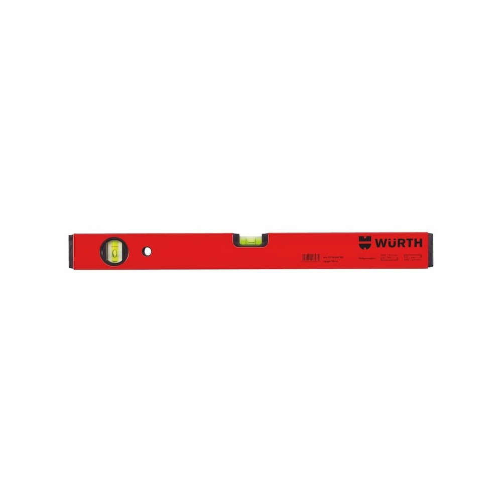 Würth HAFİF METAL SU TERAZİSİ KIRMIZI 100CM