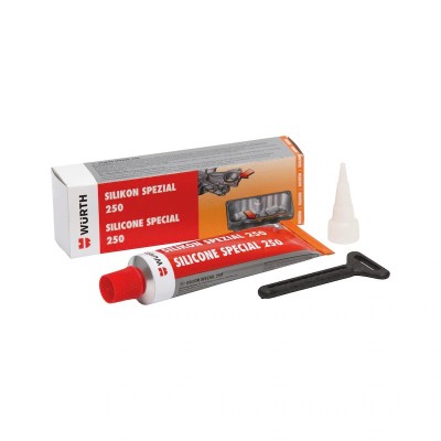 Würth SİLİKON SIVI CONTA SİYAH 250C 70ML