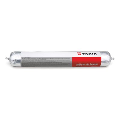 Würth NÖTR SİLİKON ANTRASİT GRİ 600ML   20 ADET 