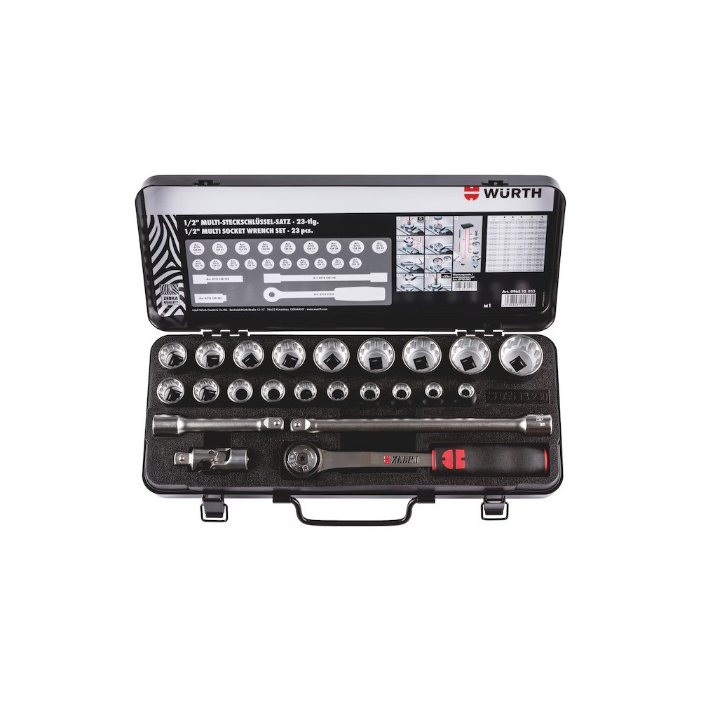 Würth 12 inç multi lokma ürün gamı