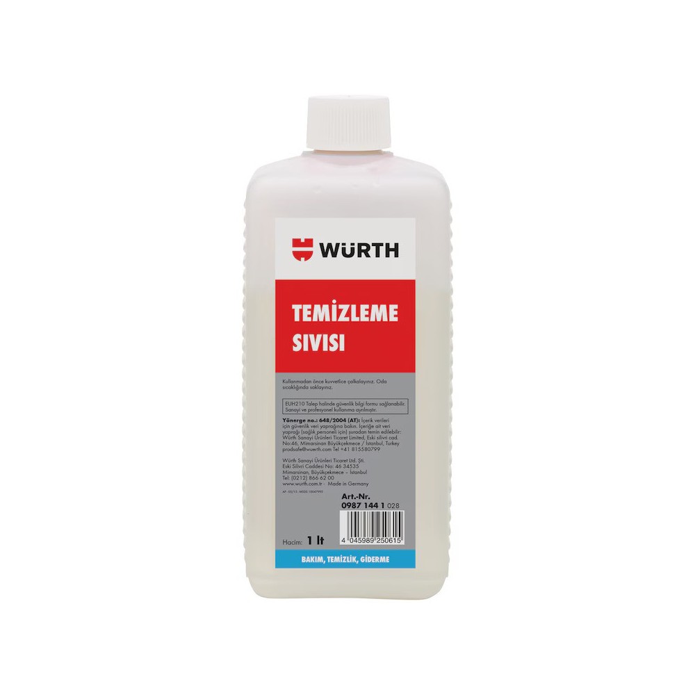 Würth  WELNOX TEMİZLEME SIVISI 1000ML