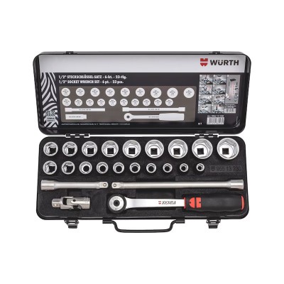Würth 12 inç lokma anahtar seti