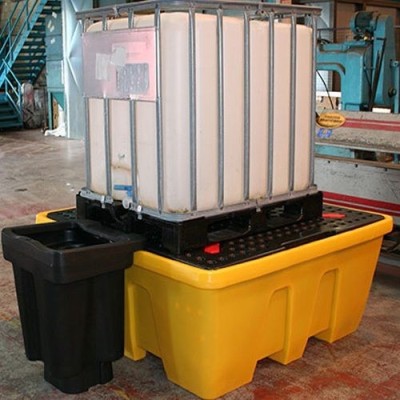 Tekli Ibc Paleti Sarı-Siyah 1260 LT