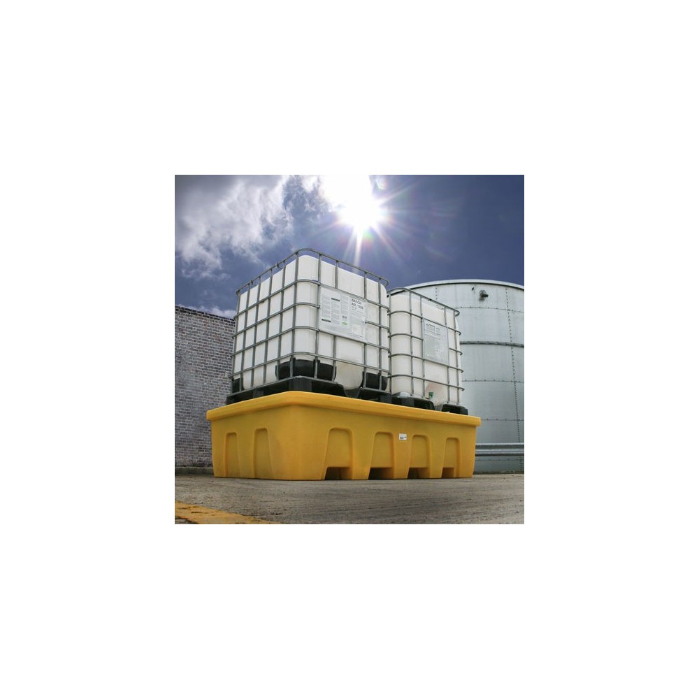 Çiftli Ibc Paleti Sarı Siyah Platfrom