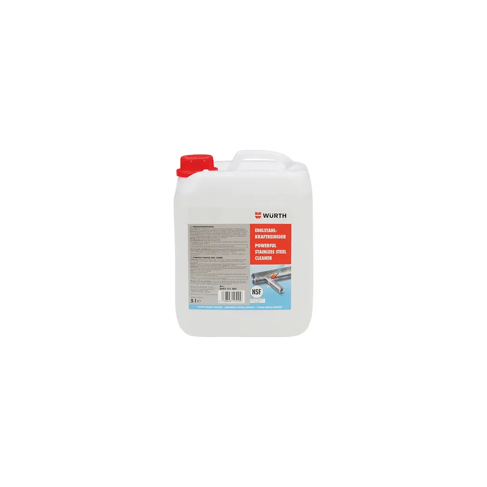 WÜRTH PASLANMAZ ÇELİK TEMİZLEYİCİ 5LT
