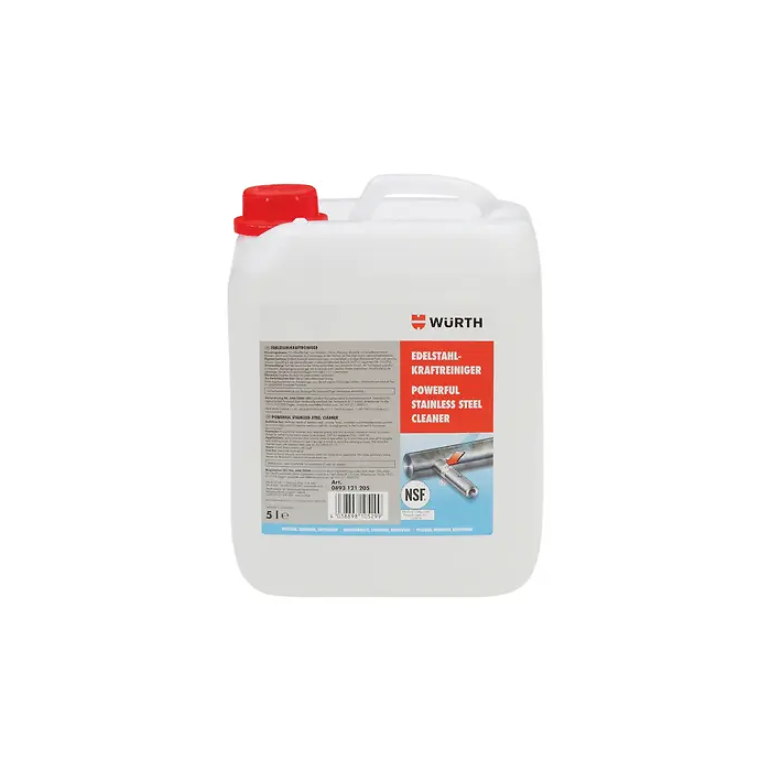 WÜRTH PASLANMAZ ÇELİK TEMİZLEYİCİ 5LT