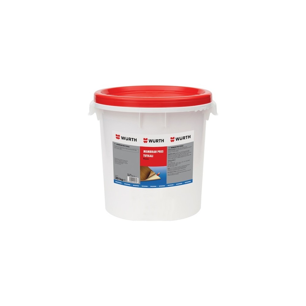 WÜRTH MEMBRAN PRES TUTKALI BEYAZ 20KG