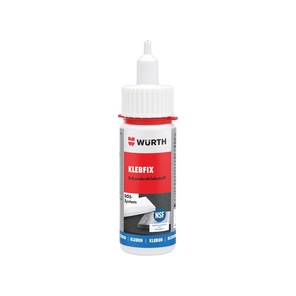 Würth KLEBFIX Siyanakrilat Konstrüksiyon yapıştırıcısı 20 gr
