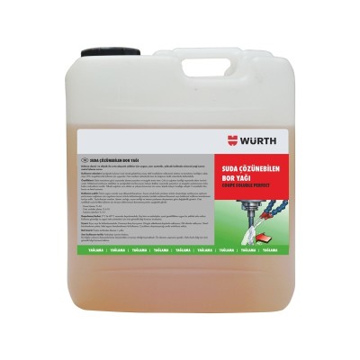 WÜRTH NG ÇÖZÜNÜR KESME YAĞISUDA ÇÖZÜNEBİLEN BOR YAĞI 5L