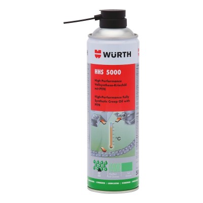 WÜRTH HHS 5000  TUTUNMA ÖZELLİKLİ YAĞLAYICI 500 ML 12 ADET