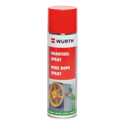 Würth   ÇELİK HALAT YAĞ VE KORUMA SPREYİ 500ML