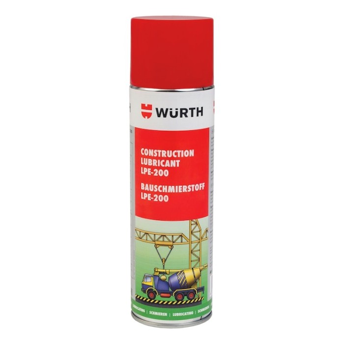 WÜRTH LPE TUTUNMA ÖZELLİKLİ YAĞLAYICI 500 ML 12 ADET