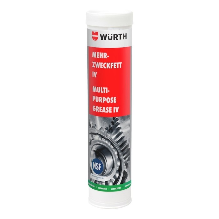 WÜRTH ÇOK AMAÇLI GIDA ENDÜSTRİ GRESİ IV- 400GR 12 ADET