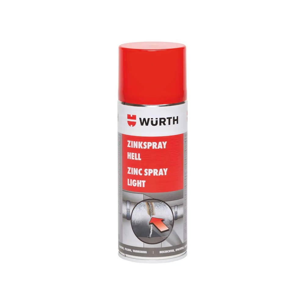 WÜRTH ALÜMİNYUM ÇİNKO SPREY 400ML 12 ADET