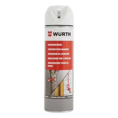 WÜRTH İŞARETLEME SPREYİ BEYAZ 500ML 12 ADET
