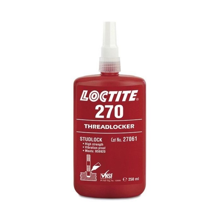 LOCTITE 270 Yüksek Mukavametli Vida Sabitleyici 250 ml 