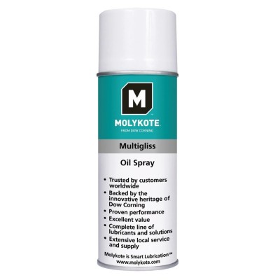 Molykote Multigliss Sprey - 400ml - Aerosol 12 Adet