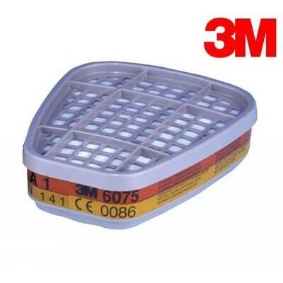 3M 6075 Formaldehit Ve Organik Buharlar İçin Kartuş Filtre 2 Çift