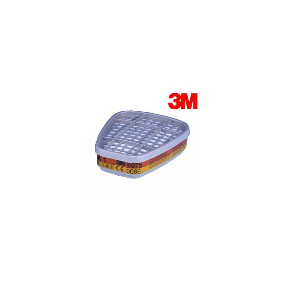 3M 6075 Formaldehit Ve Organik Buharlar İçin Kartuş Filtre 2 Çift