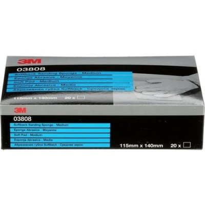 Tabaka Sünger Zımpara Medium 20 Adet 3m 03808