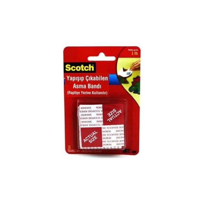 3M Scotch 108 Çift Taraflı Bant 