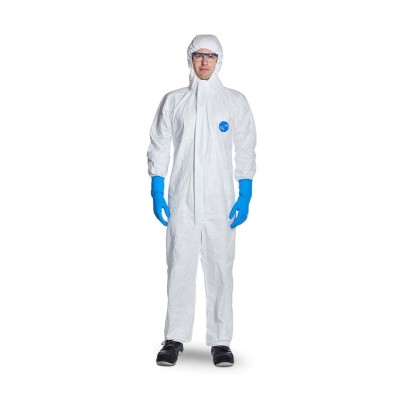 Dupont Tyvek 500 Xpert Başlıklı Kimyasal Koruyucu Tulum