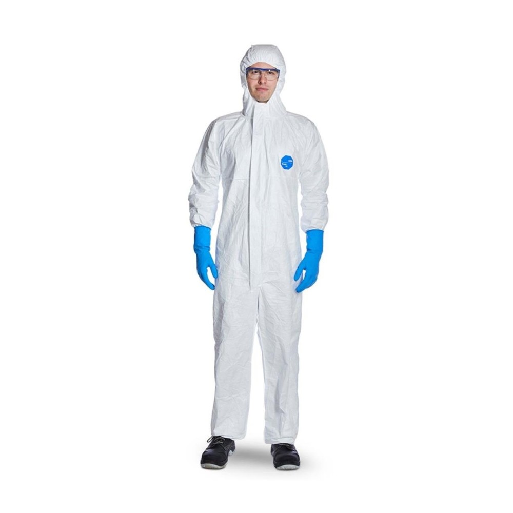 Dupont Tyvek 500 Xpert Başlıklı Kimyasal Koruyucu Tulum