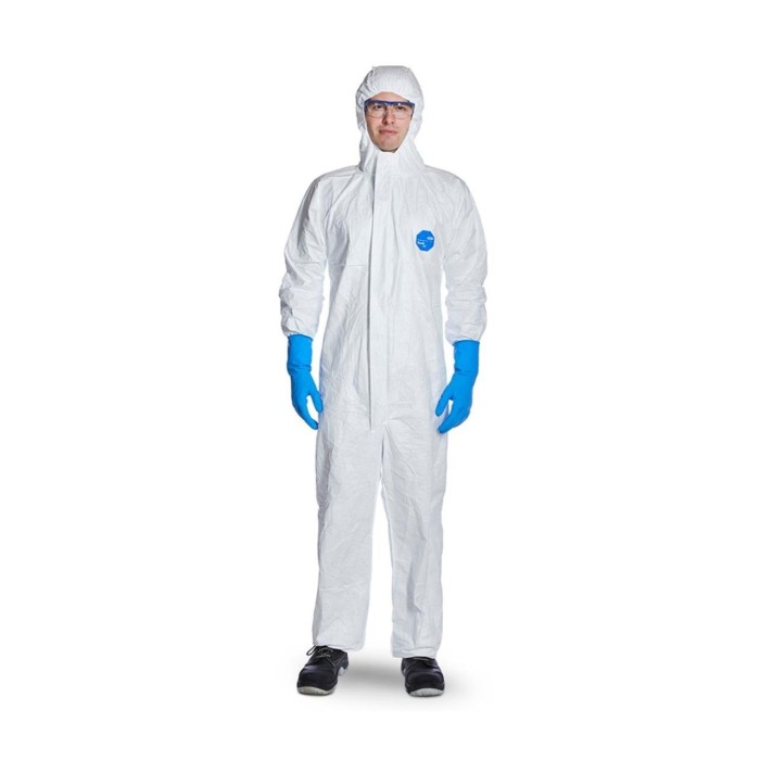 Dupont Tyvek 500 Xpert Başlıklı Kimyasal Koruyucu Tulum