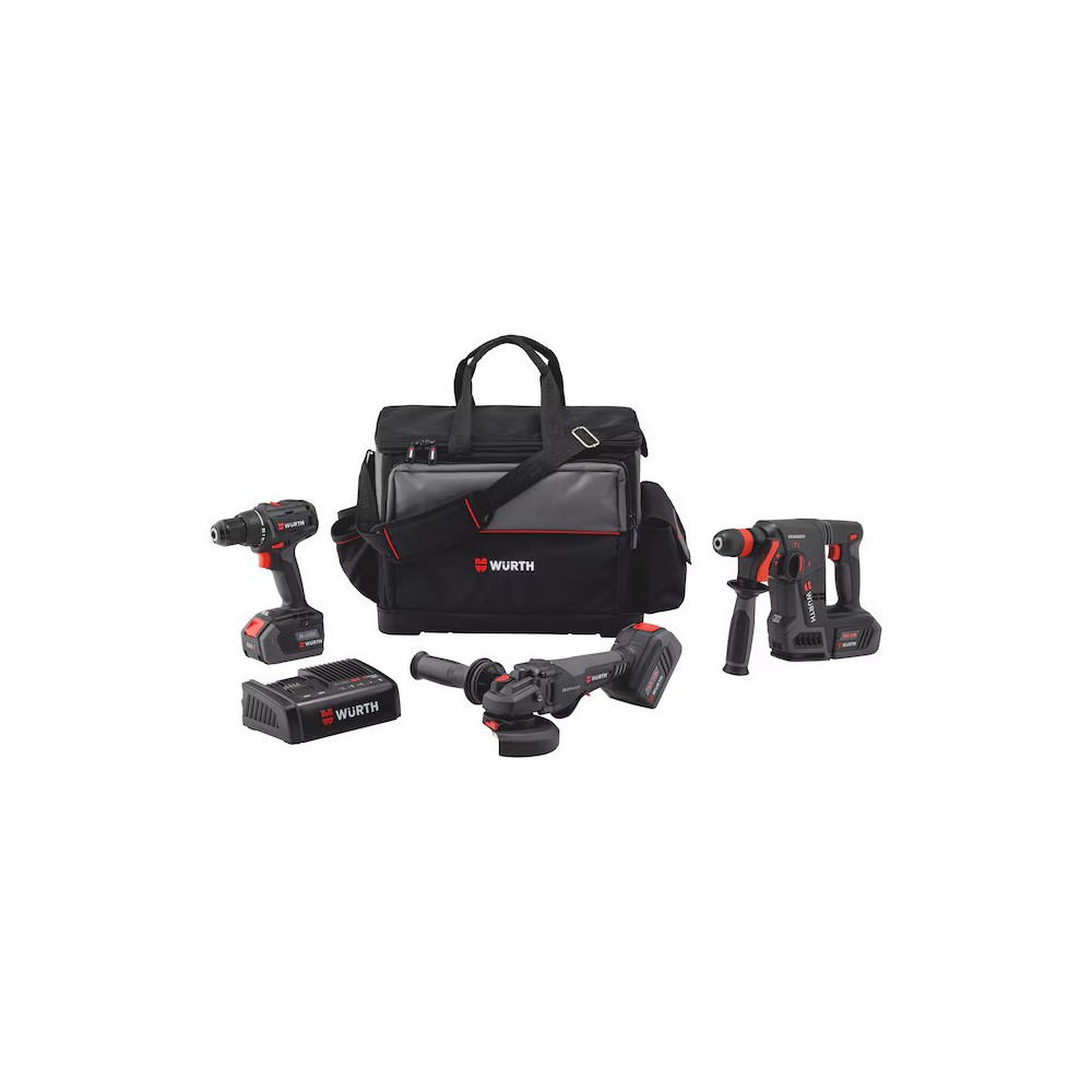 WÜRTH M-CUBE elektrikli alet seti ABS-1ABH-1AWS-1 COMPACT