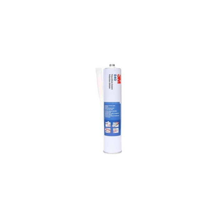 3M 540 Poliüretan Sızdırmazlık Yapıştırıcı - Siyah - 310 Ml