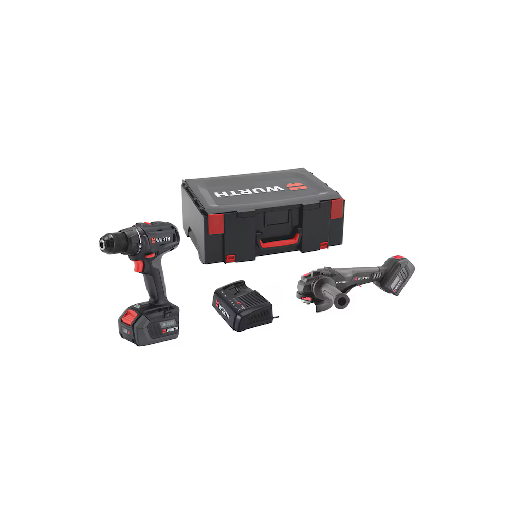  Würth  ABS 18 COMPACT 2-in-1 M-Cube kutu seti 5 parça