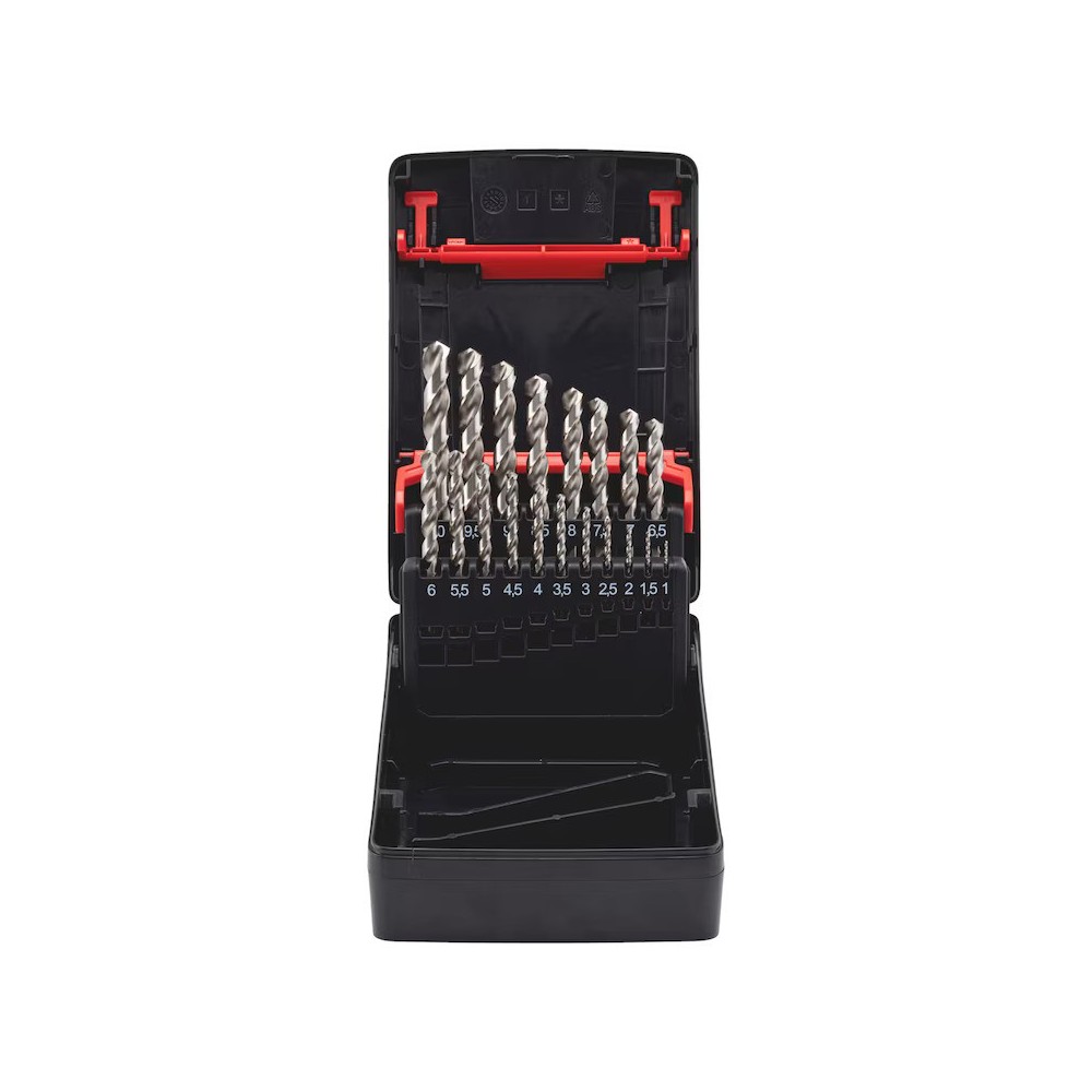 Würth Twist drill bit HSCo DIN 338 OXID 19 pcs Syska